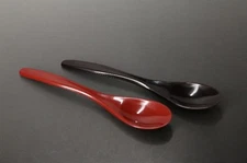 Echizen Urushi Japanese Lacquered scoop set of 2 made in japan