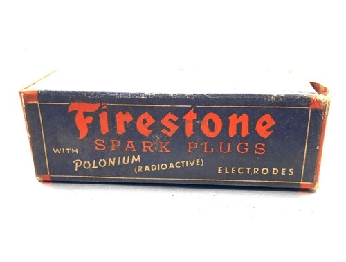 Vintage Firestone Tire & Rubber Polonium Electrodes Spark Plugs - Picture 27 of 61