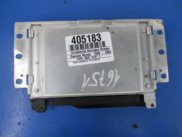 DAEWOO MUSSO FJ 86710-06000 Unité de Contrôle du Moteur 2000 21385072 - Immagine 4 di 4