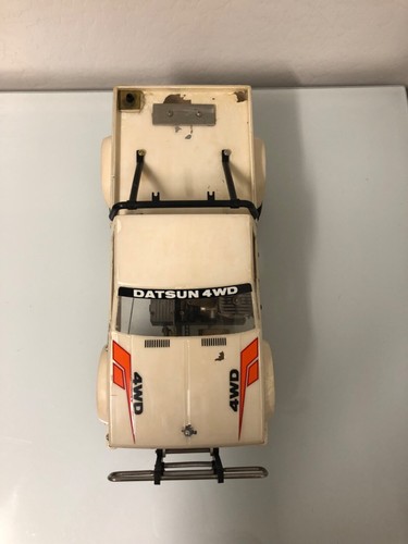 Vintage Kyosho Datsun 4WD Dirt Road 10 RC 1:10 Scale Truck. - Bild 6 von 24