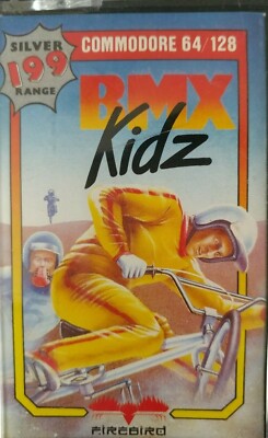 BMX Kidz (Firebird 1987) Commodore 64 (Box, Manual, Tape) works 8-bit classic