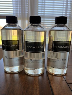 My Way 500 mL Aroma360 Fragrance Oil - Sealed /NEW - Inspired by: 1 Hotel  Scent