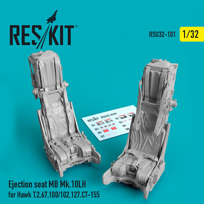 Ejection seat MB Mk.10LH for Hawk T.2,67,100/102,127 1/32 Reskit RSU32-0101