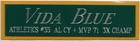 VIDA BLUE A's NAMEPLATE AUTOGRAPHED SIGNED BASEBALL-BAT-JERSEY-PHOTO-CAP-RUBBER