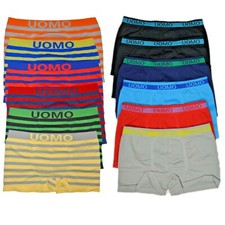 6-12er Pack Kinder Jungen Boxershorts Microfaser Unterhosen Unterwäsche 122-176