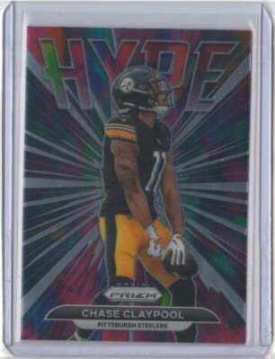 CHASE CLAYPOOL 2021 Panini Prizm Hype #H-10 Steelers Notre Dame
