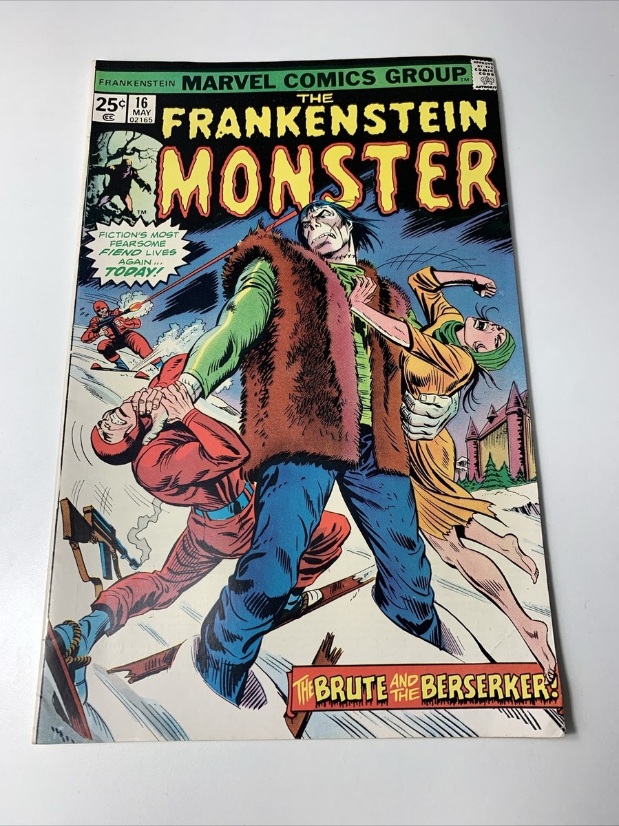 The Frankenstein Monster # 16 (Marvel Comics 1975) Bronze Age