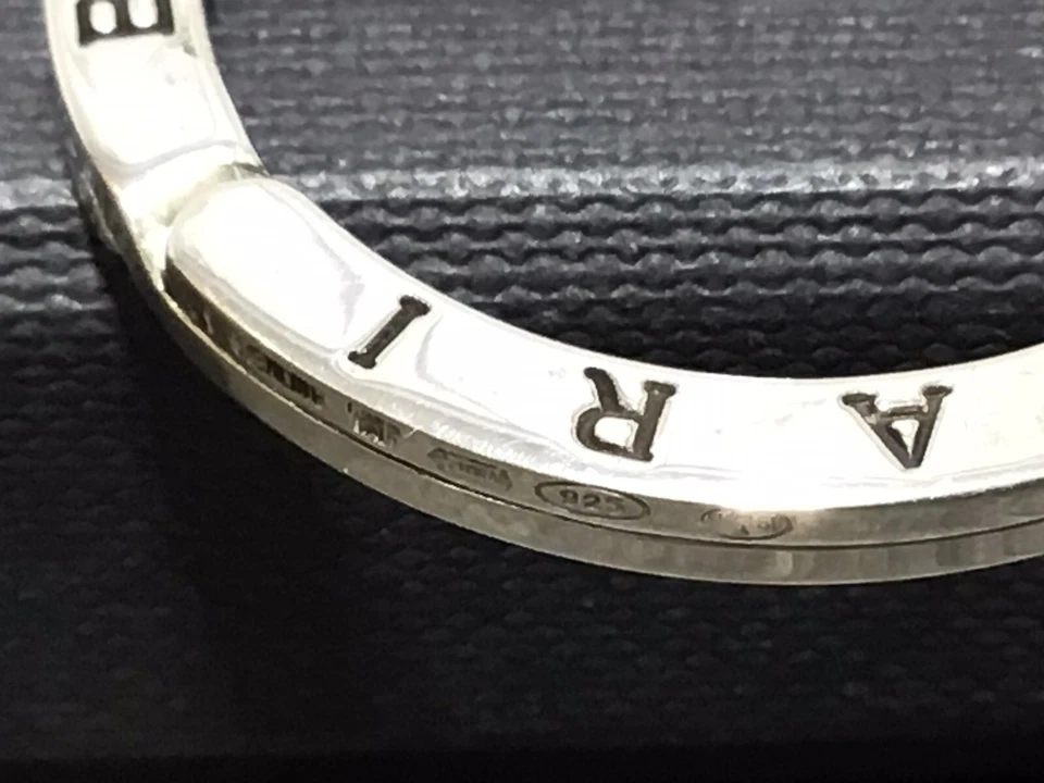 BVLGARI Plata de Ley 925 LLAVERO / LLAVERO / COLGANTE - CAJA BVLGARI Foto 3 de 4