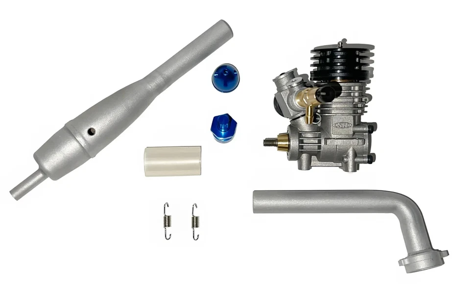 SH .07 07 Side Exhaust Nitro RC Remote Control Airplane 2-Stroke Engine - Image 3 of 3