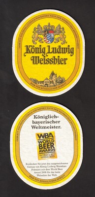 Beer mat, Castle brewery Kaltenberg, King Ludwig Weissbier/Upper Bavaria #901 #