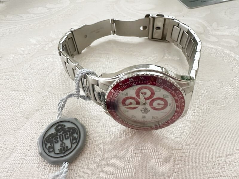 sug＊ Men's SUG 1883 S538-371 Tachymeter Chronograph Watch Quartz 5 ATM