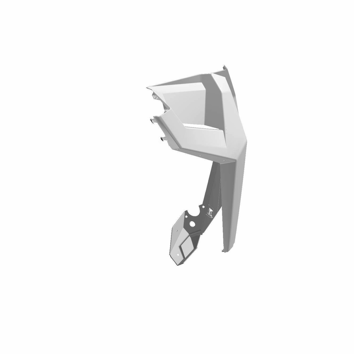 Polaris Rear Flare Fender, Left, Gloss Black, for RZR Models