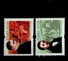 POLAND Sc 3526-7 NH ISSUE OF 2000 - FAMOUS PEOPLE