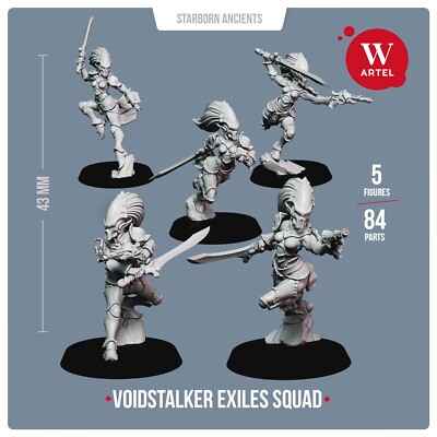 Voidstalkers Squad Artel W Howling Banshees Elder Jain Zar Aspect Warriors