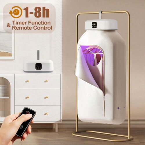 Spring discount- Portable Clothes Dryer,600W Mini Laundry Dryers With Remot