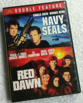double feature dvd. Navy seals / red dawn Charlie Sheen , Patrick swayze