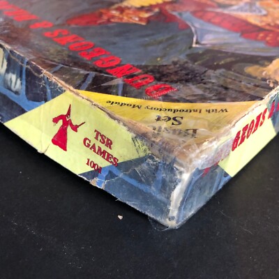 Donjons Et Dragons – Coffret Basic Set 3ème Tirage – Décembre 1979 – TSR Games – Jeu De Rôle Vintage