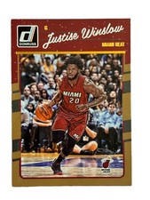 Excellent: 2016-17 Donruss Justise Winslow Miami Heat Trading Card