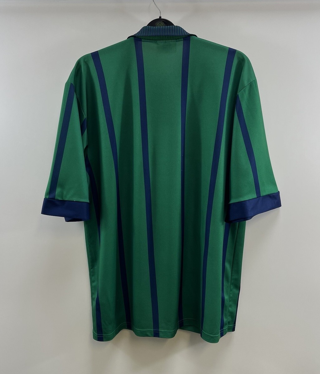 90s  サッカーユニフォーム セットアップ Oサイズ XL 緑 黒 s-l1200.jpg