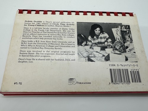 Dribble Drabble Kunsterlebnisse für kleine Kinder/Brashears 1990 frühe Kind Ausgabe - Bild 2 von 11