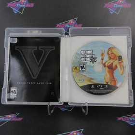 Grand Theft Auto V (5) PS3 PlayStation 3 Complete - 1 Year Warranty Excellent