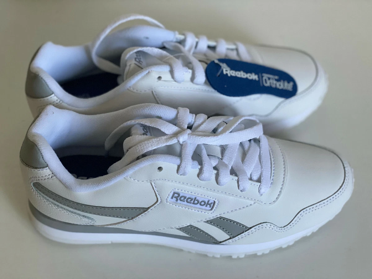 NEW! REEBOK ROYAL FOAM ORTHOLITE WHITE LEATHER SNEAKERS SHOES 7 37.5 SALE