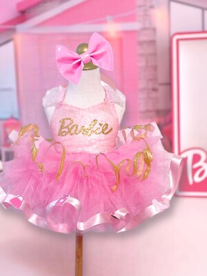 Barbie Doll Dress For Baby Girl Barbie Dress For Party, Barbie Tutu