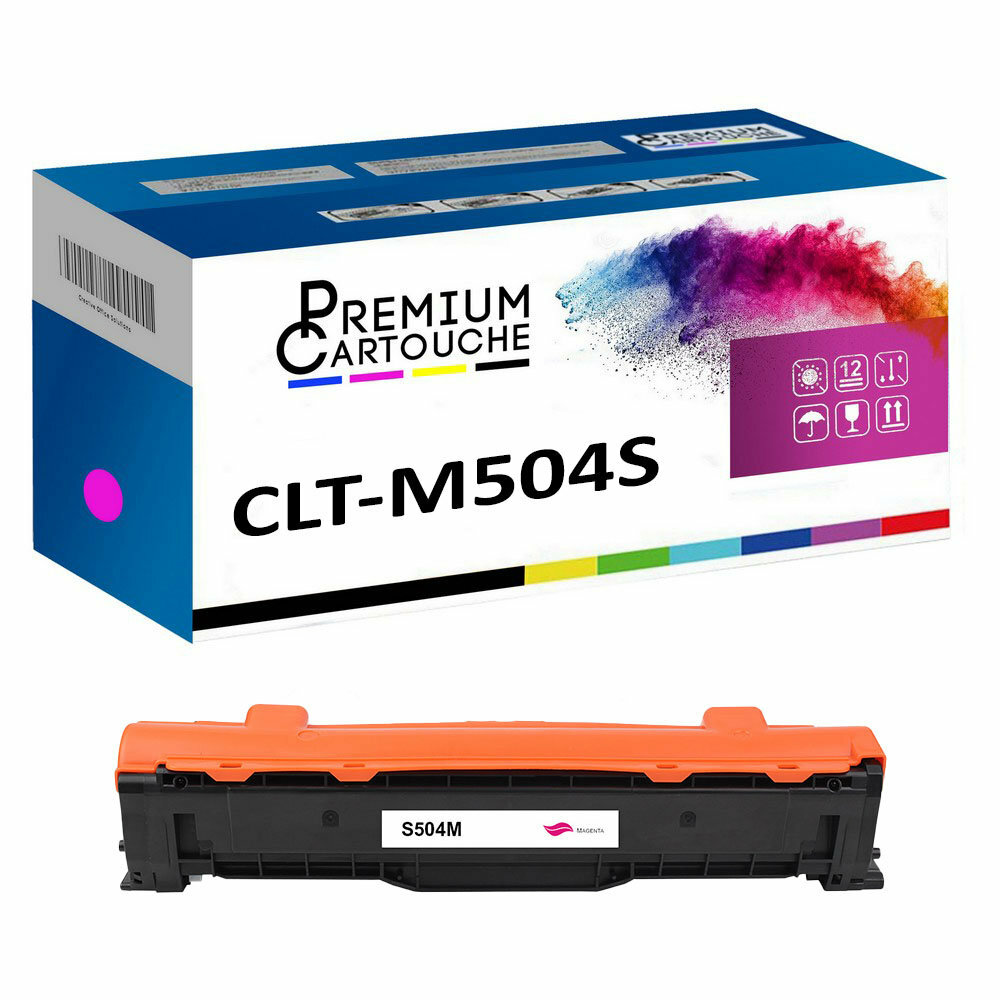 Cartouche de toner Samsung CLT-504S magenta idéale pour les rapports de bureau