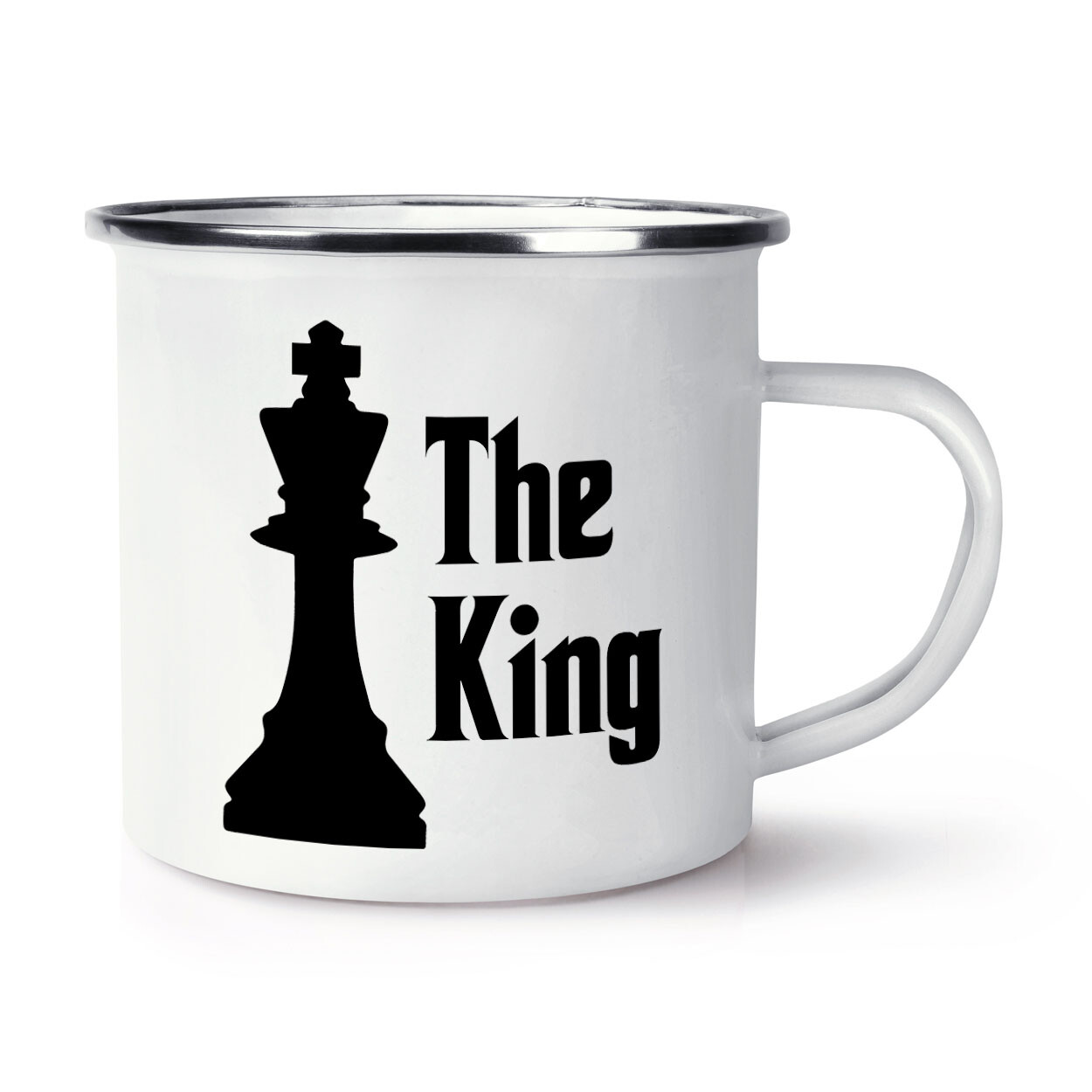 The King Chess Enamel Mug Cup Birthday Master Dad Brother Uncle Best Friend