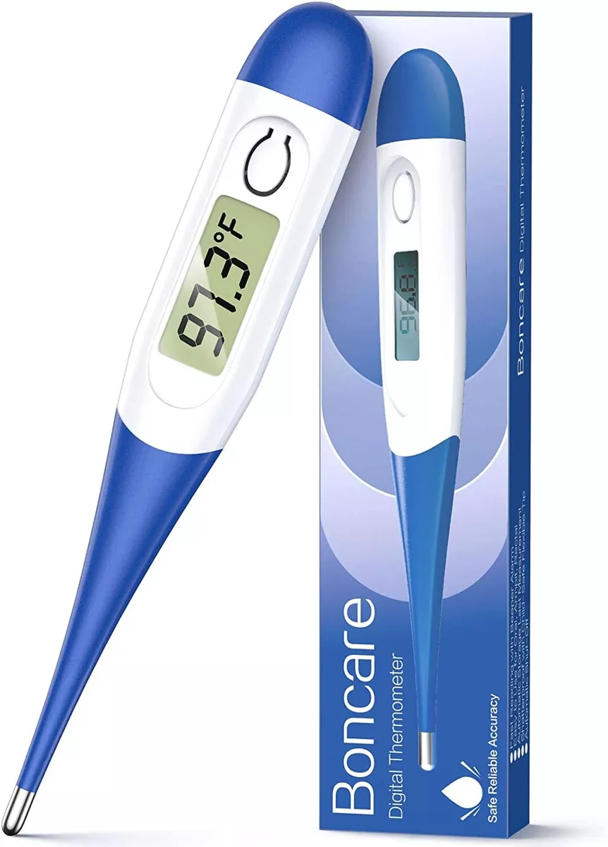 Thermometer for Adults Digital Oral Thermometer for Fever with 10 Seconds Fast
