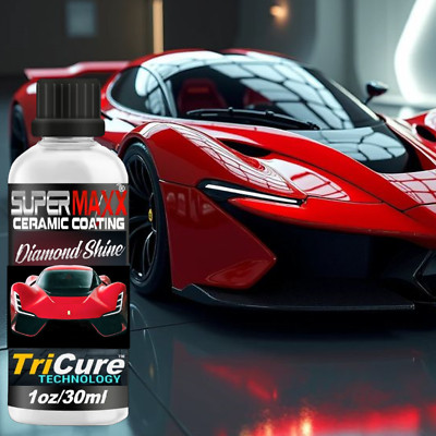 CERAMIC CAR COATING 5 YEAR SCRATCH RESISTANT 9H PROTECTION SUPER HIGH GLOSS KIT