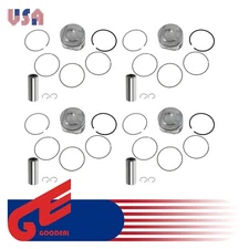 4X 2.0T Pistons & Rings Kit For Buick GL8 ES Cadillac ATS XT5 Chevrolet 12652809