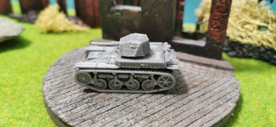 Veicolo Blindato AMR 35 Z2 Wehrmacht Francia Kit 1/87 1/72 WW2 Guerra Mondiale - Immagine 2 di 3