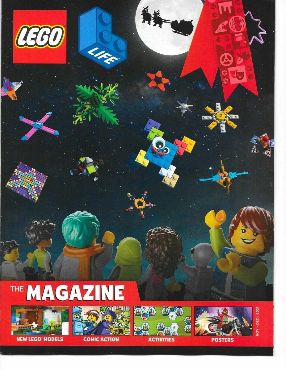 LEGO LIFE-NOVEMBER/DECEMBER 2021-THE CHRISTMAS ISSUE-NEW-FAST