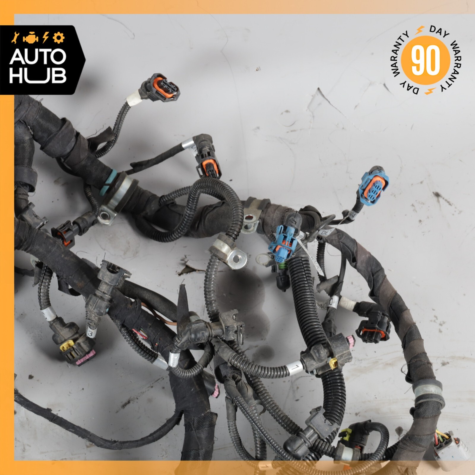 09-19 Maserati GranTurismo Quattroporte Engine Motor Wiring Wire Harness OEM 44k