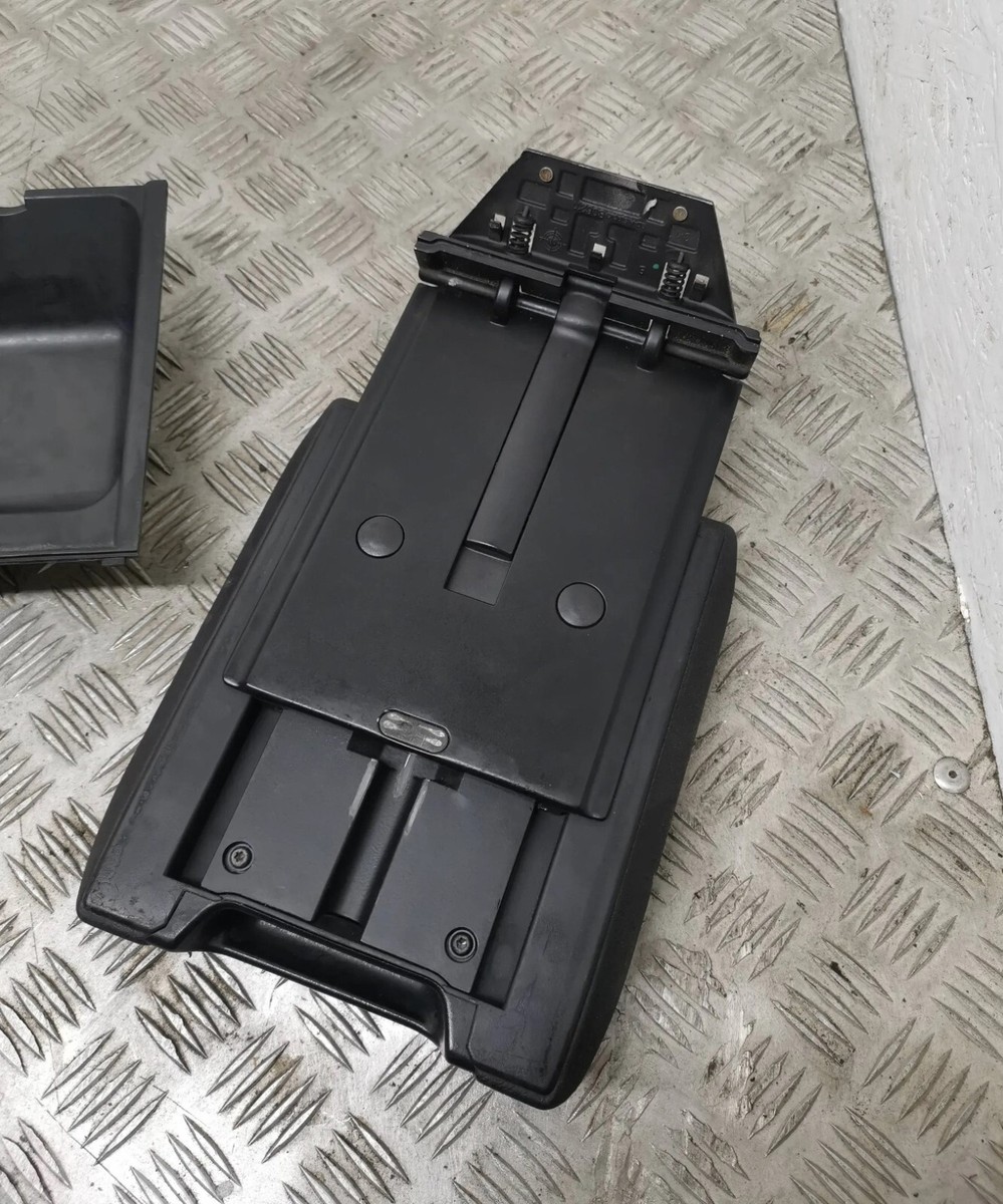BMW 5 E39 Arm Rest Center Console Black Leather Armrest With Lid