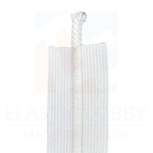 Elastico con cordino bianco 1,5" (38 mm) - Made in US - Foto 6 di 9