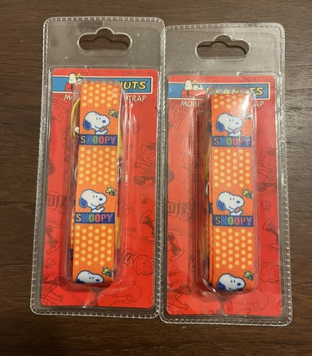 Brand New!! SNOOPY / Peanuts 2 x Neck Strap - Unopened with Seal