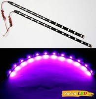 Socal-led 2 Pcs 30cm/12 Purple Flexible Led Car Strips, High Power Bright 5050 on sale Socal-led 2 Pcs 30cm/12 Purple Flexible Led Car Strips, High Power Bright 5050 on sale