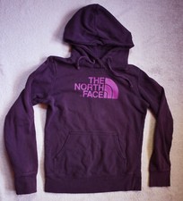 THE NORTH FACE Hooded Sweatshirt Hoodie Womens XS Pullover Purple