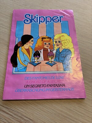 Vintage Barbie Paper Book Jewel Secrets Skipper A Ghost of a Secret