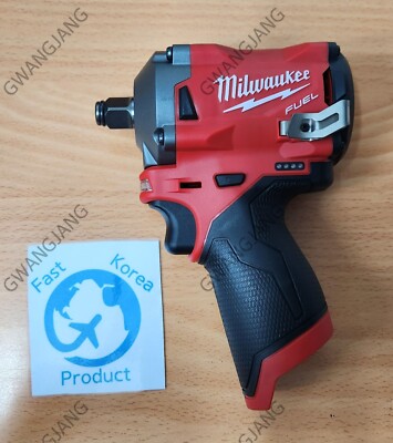 Milwaukee M12 FIWF12-0 FUEL 1/2in Impact Wrench 12V Bare Tool Only Body Pro Work