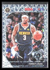 Torrey Craig 2019  Hoops Premium Stock #50 Prizms Silver Laser Denver Nuggets