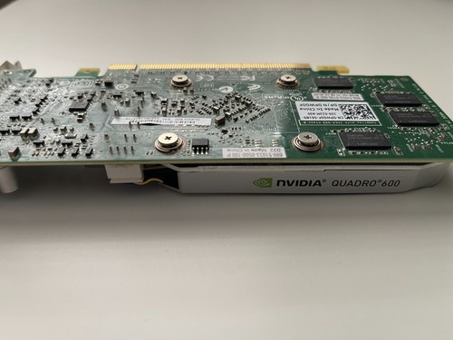 New Nvidia Quadro 600 GDDR3 1GB Video Graphics Card PCI-E Display Port DVI - Picture 3 of 3
