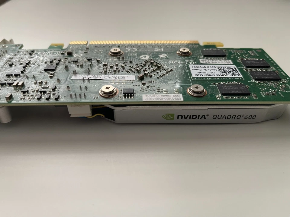 New Nvidia Quadro 600 GDDR3 1GB Video Graphics Card PCI-E Display Port DVI - Image 3 of 3