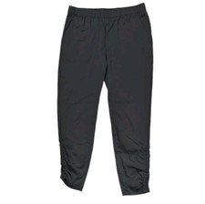 Prana Mantra Jogger Pants Womens Size L Large Black Yoga Comfort Relaxed UPF EUC