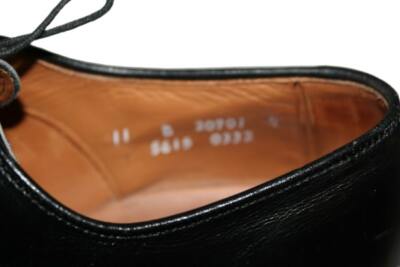 Allen Edmonds 5615 PARK AVENUE Mens Black Leather Cap Toe Oxfords