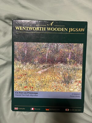 ''Un Parc au Printemps'' Wentworth wooden jigsaw puzzle