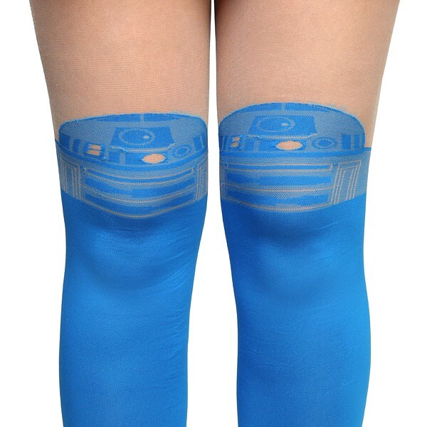 STAR WARS R2-D2 Faux Thigh-Hi Tights - Adult Cosplay