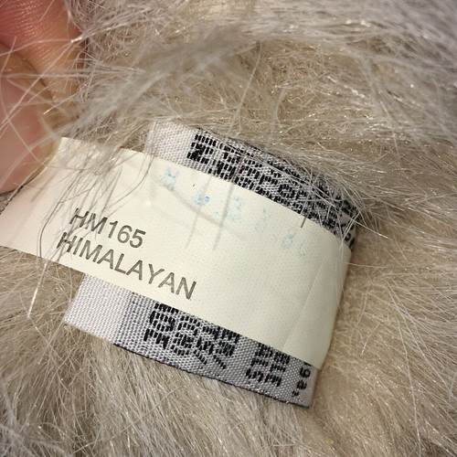 Ganz Webkinz Himalayan Cat 8" Plush Long Hair White Brown No Code Kitten - Picture 10 of 12